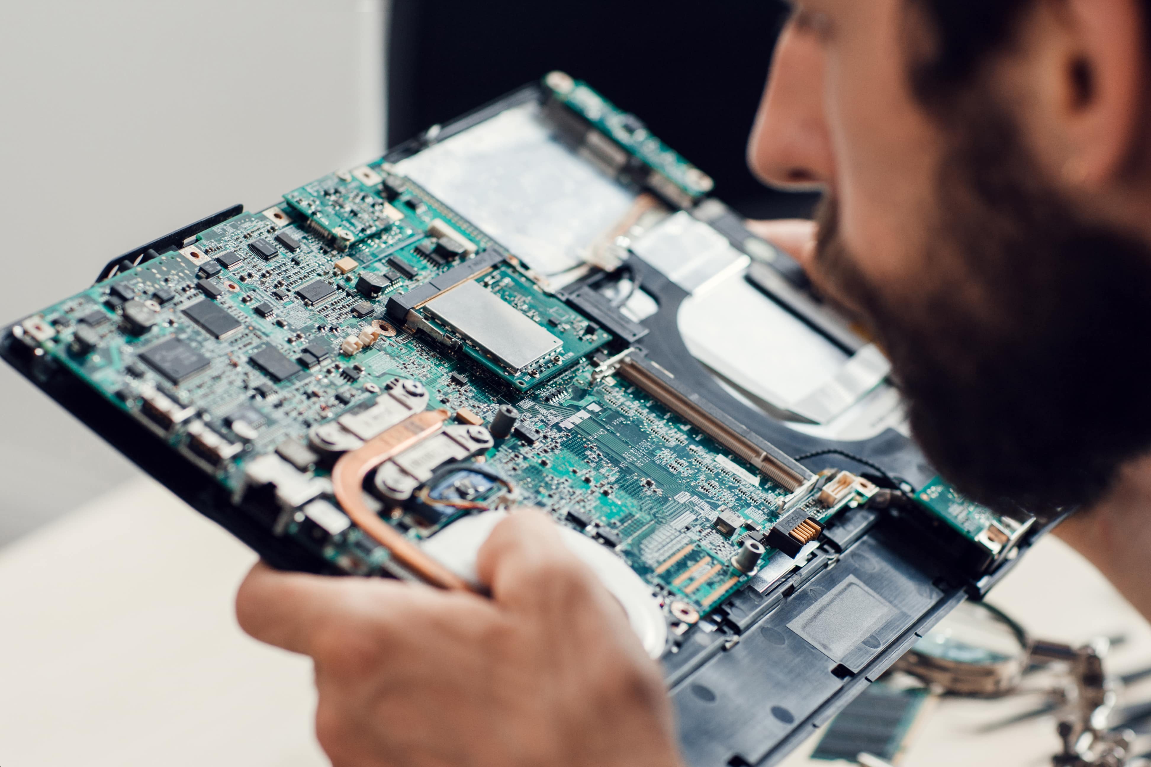 Onsite laptop diagnosis
